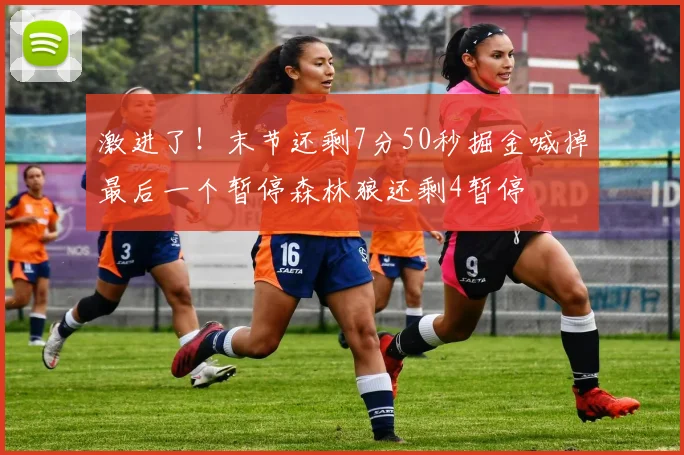 激进了！末节还剩7分50秒掘金喊掉最后一个暂停森林狼还剩4暂停