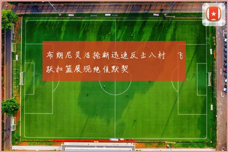 布朗尼灵活抢断迅速反击八村塁飞跃扣篮展现绝佳默契